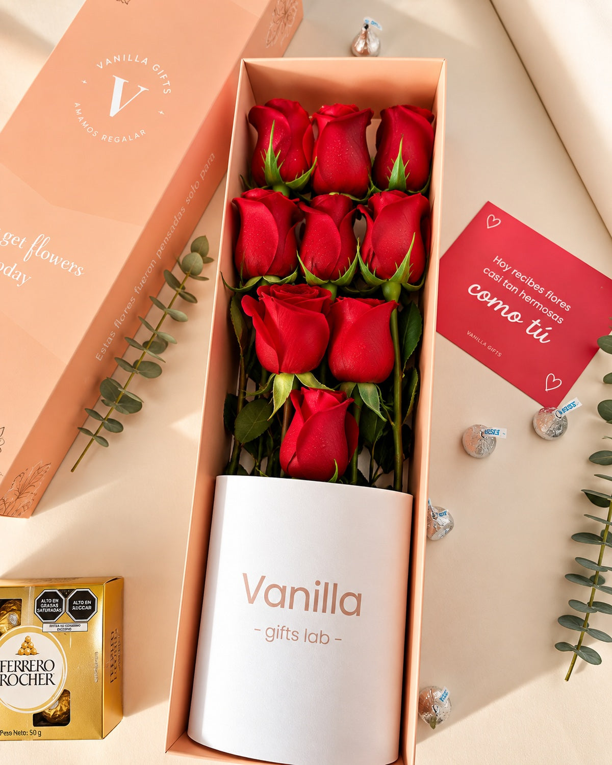 Rose Box - 9 rosas